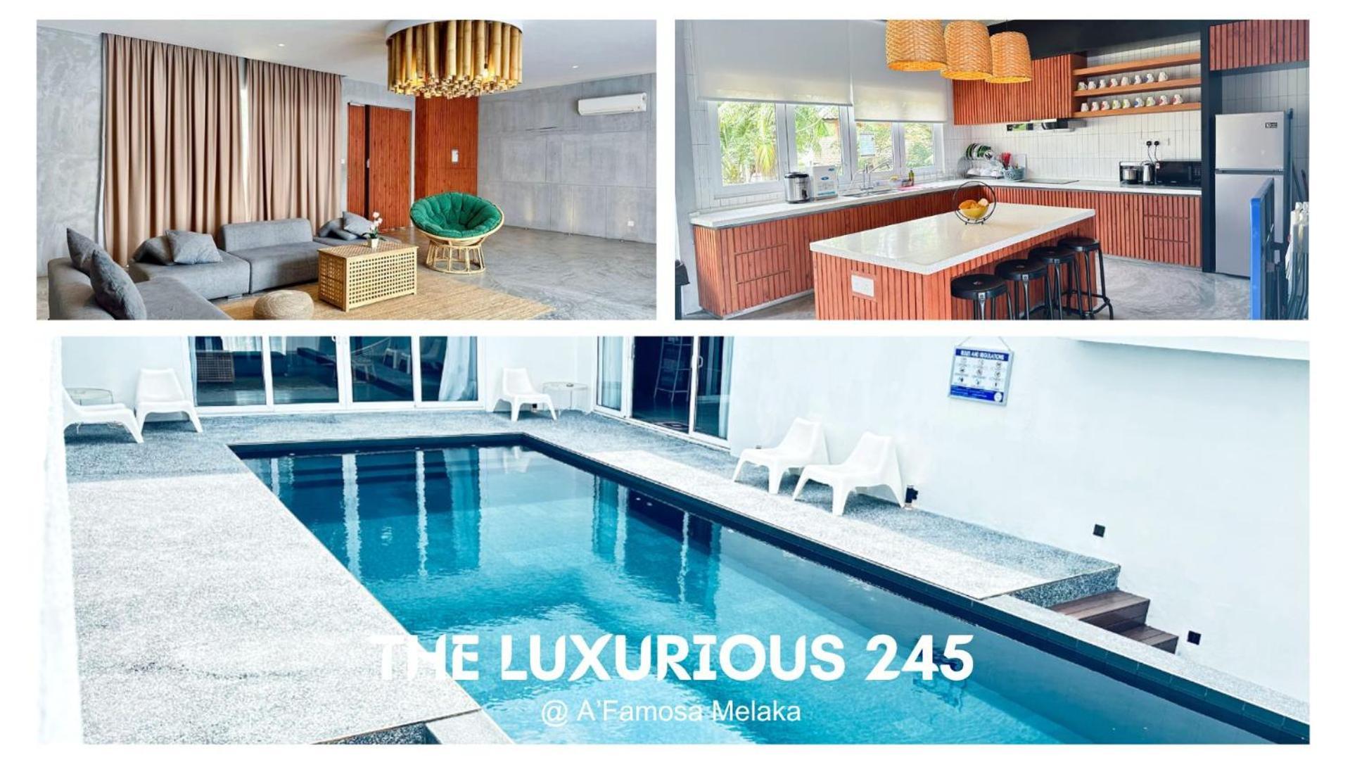 The Luxurious 245, A Famosa Melaka Villa Alor Gajah Buitenkant foto